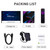 H96 Max-3318 4K Ultra HD Android TV Box with Remote Controller, Android 10.0, RK3318 Quad-Core 64bit Cortex-A53, 4GB+32GB, Support TF Card / USBx2 / AV / Ethernet, Plug Specification:AU Plug