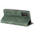 For Galaxy S20 Plus Lucky Flowers Embossing Pattern Magnetic Horizontal Flip Leather Case with Holder & Card Slots(Dark Green)