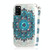 For Galaxy A41 3D Colored Drawing Horizontal Flip Leather Case with Holder & Card Slot & Wallet & Lanyard(Peacock Wreath)