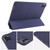 For iPad Pro 11 (2020) 3-folding Horizontal Flip PU Leather + Shockproof Honeycomb TPU Tablet Case with Holder(Dark Blue)