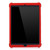 For iPad 10.2 / 10.5 Tablet PC Silicone Protective Case with Invisible Bracket(Red)