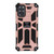 For Galaxy S20 Plus Shockproof TPU + PC Magnetic Protective Case with Holder(Rose Gold)