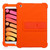 For iPad mini 3 / 2 / 1 Tablet PC Silicone Protective Case with Invisible Bracket(Orange)