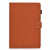 For iPad Mini 4 / Mini 3 / Mini 2 / Mini Solid Color Tablet PC Universal Magnetic Horizontal Flip Leather Case with Card Slots & Holder(Brown)