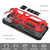 For Galaxy S20 Ultra Shockproof TPU + PC Magnetic Protective Case with Holder(Black)