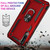 For Huawei Y9s Shockproof TPU + PC Protective Case with 360 Degree Rotating Holder(Silver)