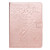 For iPad Pro 11 (2020) Pressed Printing Woman and Cat Pattern Horizontal Flip Leather Tablet Case with Holder & Card Slots & Wallet(Rose Gold)