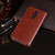 For OPPO F11 idewei Crazy Horse Texture Horizontal Flip Leather Case with Holder & Card Slots & Wallet(Dark Blue)