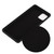 For Galaxy A81 Solid Color Liquid Silicone Dropproof Full Coverage Protective Case(Black)