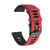 For Samsung Galaxy Watch 3 45mm 22mm Mixed-Color Silicone Watch Band(Red Black) For Samsung Galaxy Watch 3 45mm 22mm Mixed-Color Silicone Watch Band(Red Black)