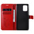 For Galaxy A91 / M80s / S10 Lite 3D Butterflies Embossing Pattern Horizontal Flip Leather Case with Holder & Card Slot & Wallet & Lanyard(Red)