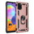 For Galaxy A31 Shockproof TPU + PC Protective Case with 360 Degree Rotating Holder(Rose Gold)
