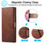 For Samsung Galaxy A13 4G LC.IMEEKE Calf Texture Leather Phone Case(Brown)