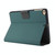 For iPad mini 5 / 4 / 3 / 2 / 1 Electric Pressed Texture Horizontal Flip Leather Case with Holder & Pen Slot(Pine Green)