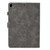 For iPad Air (2019) Embossing Panda Sewing Thread Horizontal Painted Flat Leather Case with Sleep Function & Pen Cover & Anti Skid Strip & Card Slot & Holder(Gray)