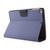 For iPad mini 5 / 4 / 3 / 2 / 1 Electric Pressed Texture Horizontal Flip Leather Case with Holder & Pen Slot(Lavender Gray)