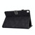 For iPad Pro 10.5 inch Embossing Panda Sewing Thread Horizontal Painted Flat Leather Case with Sleep Function & Pen Cover & Anti Skid Strip & Card Slot & Holder(Black)