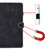 For iPad Pro 10.5 inch Embossing Panda Sewing Thread Horizontal Painted Flat Leather Case with Sleep Function & Pen Cover & Anti Skid Strip & Card Slot & Holder(Black)