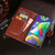 For Galaxy M21 idewei Crazy Horse Texture Horizontal Flip Leather Case with Holder & Card Slots & Wallet(Black)