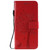 For OPPO Realme 6 Pro Tree & Cat Pattern Pressed Printing Horizontal Flip PU Leather Case with Holder & Card Slots & Wallet & Lanyard(Red)