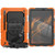 For Samsung Galaxy Tab S8 11 inch SM-X700 Silicone + PC Tablet Case(Orange+Black)