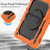 For Samsung Galaxy Tab S8 11 inch SM-X700 Silicone + PC Tablet Case(Orange+Black)
