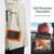 For Samsung Galaxy Tab S8 11 inch SM-X700 Silicone + PC Tablet Case(Orange+Black)