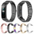 For Huawei Honor Band 4 (CRS-B19) / Honor Band 5 (CRS-B19S) Three Beads Steel Wrist Strap Watchband(Silver)