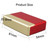 Aluminum Alloy Slide-type E Cigarette Case for IQO 2.4 Plus / 3.0 DUO(Gold+Red)