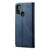 For Galaxy M31 Denim Texture Casual Style Horizontal Flip Leather Case with Holder & Card Slots & Wallet(Blue)