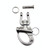 3 PCS Yachting Sailing Stainless Steel Coil Type Rotary Spring Shackle, Specification: 128mm