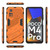 For Xiaomi Poco M4 Pro 4G Punk Armor 2 in 1 PC + TPU Shockproof Phone Case with Invisible Holder(Orange)