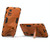 For Xiaomi Poco M4 Pro 4G Punk Armor 2 in 1 PC + TPU Shockproof Phone Case with Invisible Holder(Orange)