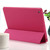 For iPad 10.2 Horizontal Flip Smart Leather Case with Three-folding Holder(Rose Red)