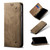For Galaxy M31 Denim Texture Casual Style Horizontal Flip Leather Case with Holder & Card Slots & Wallet(Khaki)