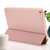 For iPad 10.2 Horizontal Flip Smart Leather Case with Three-folding Holder(Gold)