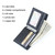 Baweisi A-6509-1 Men Casual Short RFID Wallet Multifunctional Card Holder