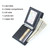 Baweisi A-65104-1 Men Casual Short RFID Wallet Multifunctional Card Holder