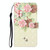 For Galaxy A41 3D Colored Drawing Horizontal Flip Leather Case with Holder & Card Slot & Wallet(Big Flower Butterfly)