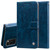 For Galaxy S20 Business Style Oil Wax Texture Horizontal Flip Leather Case, with Holder & Card Slots & Wallet(Blue)