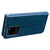 For Galaxy S20 Ultra Business Style Oil Wax Texture Horizontal Flip Leather Case, with Holder & Card Slots & Wallet(Blue)