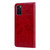 For Galaxy S20 Business Style Oil Wax Texture Horizontal Flip Leather Case, with Holder & Card Slots & Wallet(Red)