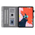 For iPad Pro 11 (2020) & (2018) Marble Style Cloth Texture Tablet PC Protective Leather Case with Bracket & Card Slot & Photo Holder(Gray)