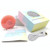 Silicone Sound Wave Vibration Massage Pore Cleaning Beauty Brush, Colour: Lemon Yellow
