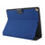 For iPad 9.7 (2018) / (2017) Electric Pressed Texture Horizontal Flip Leather Case with Holder & Pen Slot(Navy Blue)