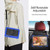 For Samsung Galaxy Tab S8+ 12.4 inch SM-X800 Silicone + PC Tablet Case(Dark Blue+Black)