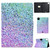 For iPad Pro 11 2020 Electric Pressed TPU Left and Right Open Flat Leather Tablet Case with Sleep Function & Card Buckle Anti-skid Strip(Sand)