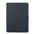 For iPad 9.7 (2018) / (2017) Electric Pressed Texture Horizontal Flip Leather Case with Holder & Pen Slot(Dark Gray)