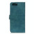 For iPhone SE 2022 / SE 2020 Crocodile Texture Horizontal Flip Leather Case with Holder & Card Slots & Wallet(Dark Green)