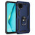 For Huawei P40 Lite Shockproof TPU + PC Protective Case with 360 Degree Rotating Holder(Blue)